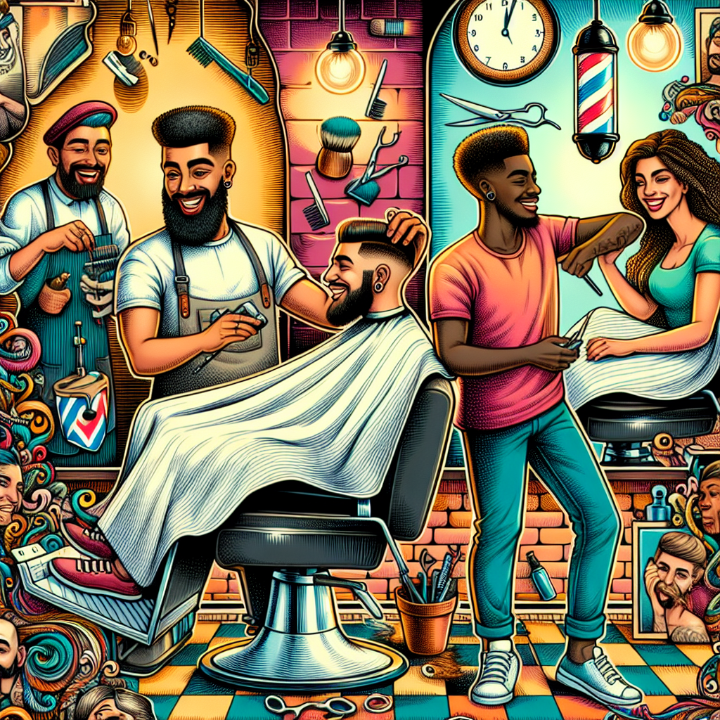 What is called barber Shop?
